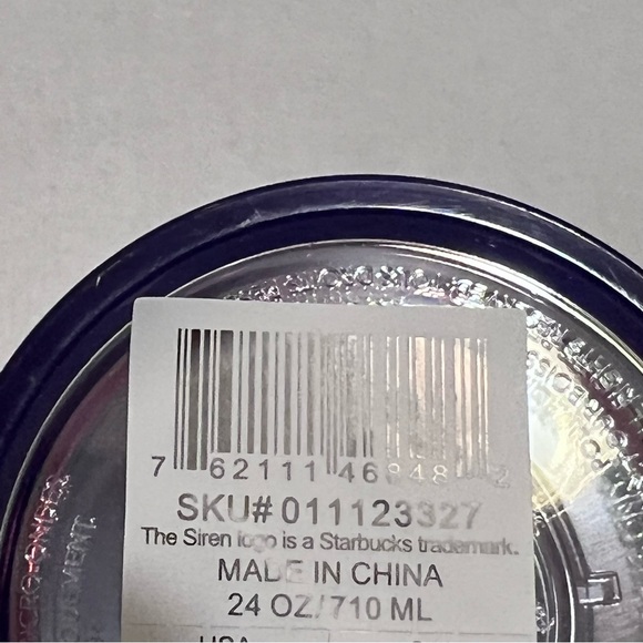 Starbucks 2023 Sign Language Cold Cup with Straw Purple 24oz - Picture 12 of 13